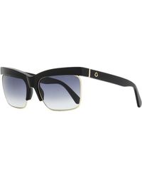 Moncler - Veronica Leoni Sunglasses Ml0218p Black Gold 61mm - Lyst