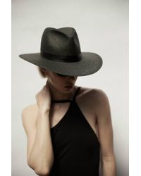 Janessa Leone - Simone Packable Straw Hat - Lyst