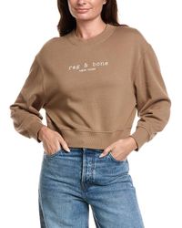 Rag & Bone - Terry Sweatshirt - Lyst