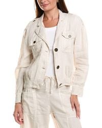 XCVI - Baltazar Linen Jacket - Lyst