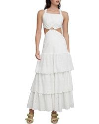 Significant Other - Eleanor Cotton Open Back Maxi Dress - Lyst