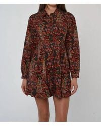 LOVE THE LABEL - Marta Long Sleeve Mini Dress - Lyst