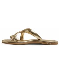 Beek - Sungem Leather Slide Sandal - Lyst
