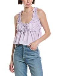 Avantlook - Elastic Ruffle Top - Lyst
