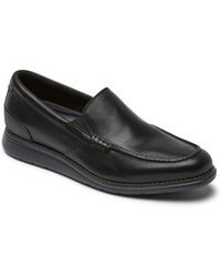 Rockport - Craft Venetian Leather Slip On Loafers - Lyst
