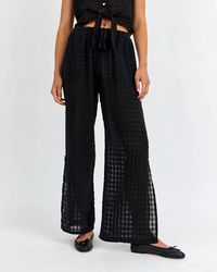 Bella Dahl - Side Slit Beach Pant - Lyst
