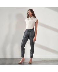 RAFFAELLO ROSSI - Candy Vegan Leather Pant - Lyst