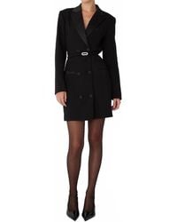 JS71 - Olly Long Sleeve Mini Dress - Lyst
