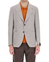 Tagliatore - Light Natural Jacket For - Lyst