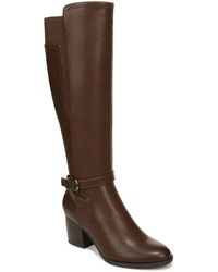 Naturalizer - Up Town Faux Leather Wide Calf Knee-High Boots - Lyst