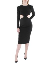 Lea & Viola - Cut-out Chain Cocktail And Party Dress - Lyst