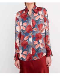 Vince - Nouveau Magnolia L/s Relaxed Shirt - Lyst