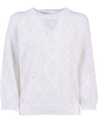 Peserico - Knitted Sweater - Lyst