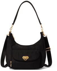 Baggallini - Coastal Flip Lock Half Moon Bag - Lyst
