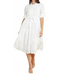 Zero Degrees Celsius - Waist Belt Shirt Dress - Lyst