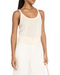 ATM - Mixed Stitch Tank Top - Lyst