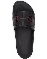 Ferragamo - Ferragamo Groove Logo-Embossed Sliders - Lyst