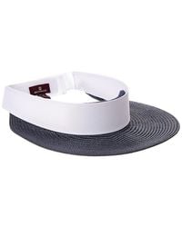 Bruno Magli - Straw Visor - Lyst