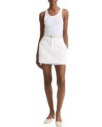 Vince - Tailored Italian Cotton Skort - Lyst