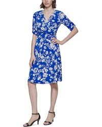 Jessica Howard - Floral A-line Midi Dress - Lyst