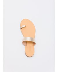 Kayu - Thessa Vegetable Tanned Leather Sandal - Lyst