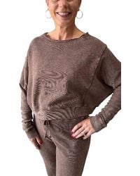 Lamade - Maggie Comfort Pullover Sweatshirt - Lyst
