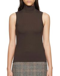 Rag & Bone - Irina Ponte Turtleneck Tank - Lyst