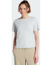 adidas - Essentials Small Logo Cotton Tee - Lyst