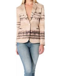oolala - Ombre Ultra Suede Blazer - Lyst