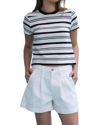 DAZE - Coronado Pleated Shorts - Lyst