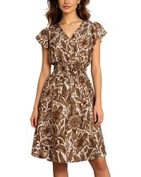 BRC By BURRYCO - Short Sleeve Mini Dress - Lyst