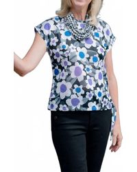 Trisha Tyler - Floral Side Tie - Lyst