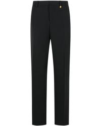 Versace - Virgin Wool Trousers - Lyst