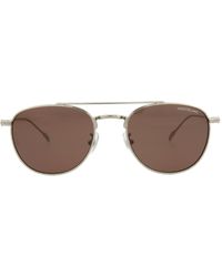 Montblanc - Aviator-frame Metal Sunglasses - Lyst