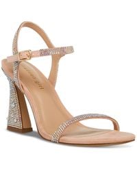 Madden Girl - Disco Patent Ankle Strap Heels - Lyst