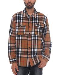 TRUEDAMES - Checkered Soft Flannel Shacket - Lyst
