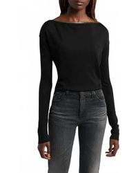 Rag & Bone - Gwyneth Long Sleeve Top - Lyst