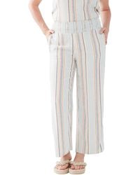 Fdj - Beachy Stripe Pull On Pant - Lyst