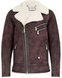 Philipp Plein - Eco Shearling Jacket - Lyst