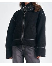 Elan - Sherpa Bomber Jacket - Lyst
