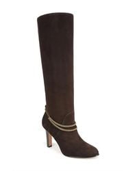 Veronica Beard - Tarian Suede Knee High Boots - Lyst