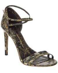 Ferragamo - Ines X5 Leather Sandal - Lyst