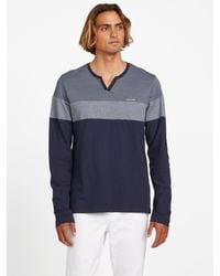 Guess - Stetson Split Long-Sleeve Tee - Lyst