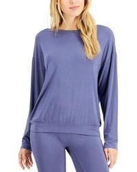 Alfani - Super Soft Modal Basic Long Sleeve Top - Lyst