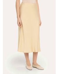 Vince - Pull On Slip Skirt - Lyst