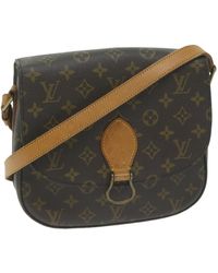 Louis Vuitton - Saint Cloud Canvas Shoulder Bag (pre-owned) - Lyst