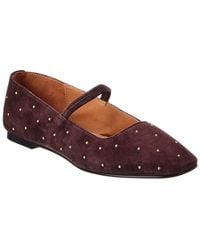 Madewell - The Greta Suede Ballet Flat - Lyst