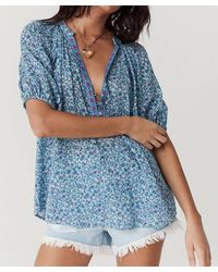 Spell - Love Jetty Short Sleeve Blouse - Lyst