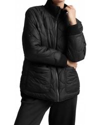 Beyond Yoga - Two-Way Quilted Jacket - Lyst