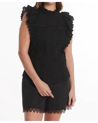 tyler boe - Rita Eyelet Top - Lyst